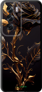 TPU чехол Роза 3 для Oppo Reno12 Pro 5G - 5552b-3740 изображение 