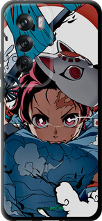 TPU чехол Танджиро Камадо для Oppo Reno12 Pro 5G - 5574b-3740 изображение 