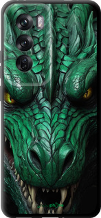 TPU чехол Зелёный дракон v2 для Oppo Reno12 Pro 5G - 5817b-3740 изображение 