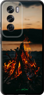 TPU чехол Огонь для Oppo Reno12 Pro 5G - 6021b-3740 изображение 