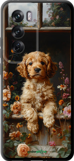 TPU чехол Щенок cocker spaniel для Oppo Reno12 Pro 5G - 6136b-3740 изображение 