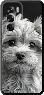 TPU чехол Мальтипу на чорном фоне для Oppo Reno12 Pro 5G - 6156b-3740 изображение 