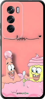 TPU чехол Спанч Боб для Oppo Reno12 Pro 5G - 6282b-3740 изображение 