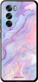 TPU чехол Нежный мрамор для Oppo Reno12 Pro 5G - 6310b-3740 изображение 