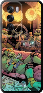 TPU чехол Черепашки нинзя для Oppo Reno12 Pro 5G - 6346b-3740 изображение 