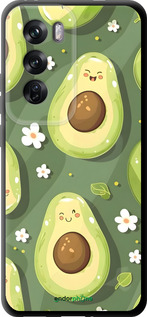TPU чехол Авокадо для Oppo Reno12 Pro 5G - 6380b-3740 изображение 