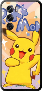 TPU чехол Пикачу для Oppo Reno12 Pro 5G - 6383b-3740 изображение 