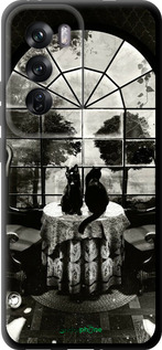 TPU чехол Череп и коты для Oppo Reno12 Pro 5G - 6432b-3740 изображение 