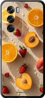 TPU чехол Фрукты 3 для Oppo Reno12 Pro 5G - 6703b-3740 изображение 