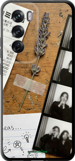 TPU чехол Aesthetic Scrapbook Collage для Oppo Reno12 Pro 5G - 6773b-3740 изображение 