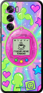 TPU чехол Y2K Aesthetic Retro Pet: Годуй мене кавою для Oppo Reno12 Pro 5G - 6784b-3740 изображение 