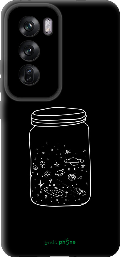 TPU чехол Космос в банке для Oppo Reno12 Pro 5G - 4297b-3740 изображение 