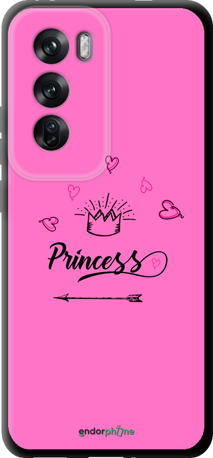 TPU чехол Princess для Oppo Reno12 Pro 5G - 4361b-3740 изображение 