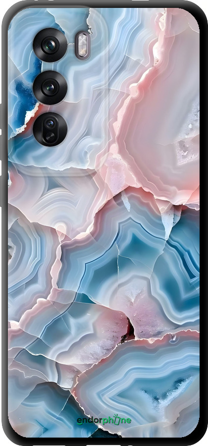 TPU чехол Мрамор для Oppo Reno12 Pro 5G - 6306b-3740 изображение 