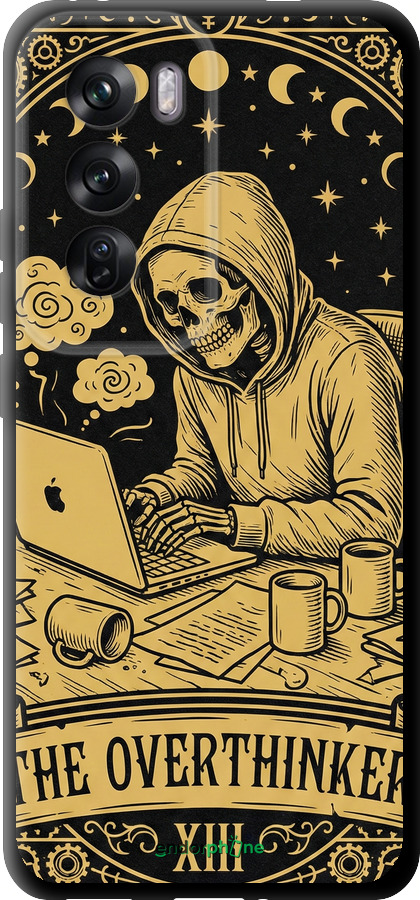 TPU чехол The Overthinker для Oppo Reno12 Pro 5G - 6774b-3740 изображение 