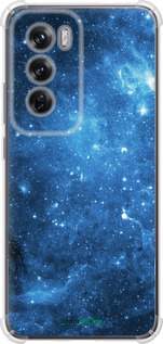 Силикон с усиленными углами чехол Звёздное небо для Oppo Reno12 Pro 5G - 167sp-3740 изображение 
