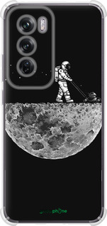 Силикон с усиленными углами чехол Moon in dark для Oppo Reno12 Pro 5G - 4176sp-3740 изображение 