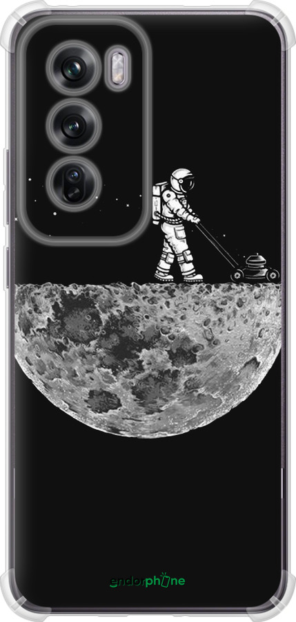 Силикон с усиленными углами чехол Moon in dark для Oppo Reno12 Pro 5G - 4176sp-3740 изображение 