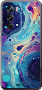 Силиконовый чехол Арт акварель для Oppo Reno12 Pro 5G - 6329u-3740 изображение 
