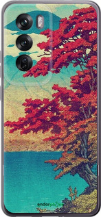Силиконовый чехол С изображением природы для Oppo Reno12 Pro 5G - 6469u-3740 изображение 
