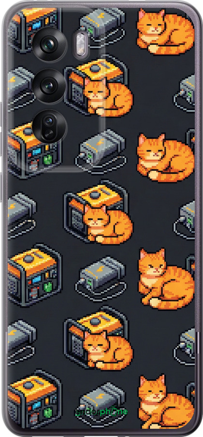 Силиконовый чехол Autonomous Zone для Oppo Reno12 Pro 5G - 6771u-3740 изображение 