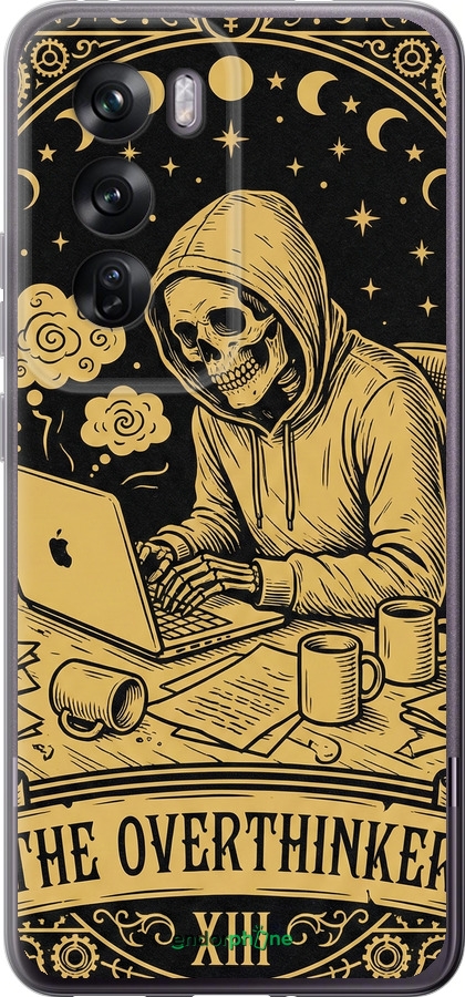 Силиконовый чехол The Overthinker для Oppo Reno12 Pro 5G - 6774u-3740 изображение 