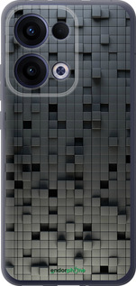 Силиконовый чехол Кубики для Oppo Reno13 5G - 1061u-3944 изображение 