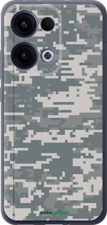 Силиконовый чехол Камуфляж для Oppo Reno13 5G - 1085u-3944 изображение 