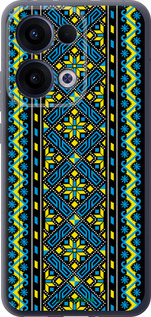 Силиконовый чехол Вышиванка 39 для Oppo Reno13 5G - 1173u-3944 изображение 