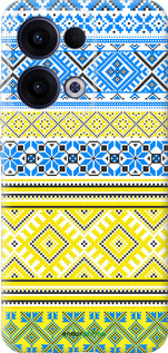 Силиконовый чехол Вышиванка 40 для Oppo Reno13 5G - 1174u-3944 изображение 