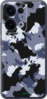 Силиконовый чехол Камуфляж v4 для Oppo Reno13 5G - 1182u-3944 изображение 