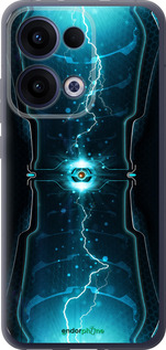 Силиконовый чехол Молнии в цилиндре для Oppo Reno13 5G - 120u-3944 изображение 