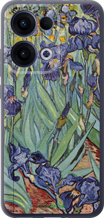 Силиконовый чехол Винсент Ван Гог. Ирисы для Oppo Reno13 5G - 161u-3944 изображение 