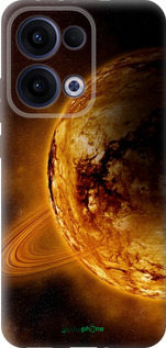 Силиконовый чехол Жёлтый Сатурн для Oppo Reno13 5G - 170u-3944 изображение 