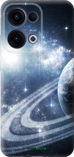 Силиконовый чехол Кольца Сатурна для Oppo Reno13 5G - 173u-3944 изображение 