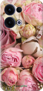 Силиконовый чехол Розы v2 для Oppo Reno13 5G - 2320u-3944 изображение 