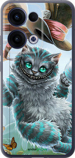 Силиконовый чехол Чеширский кот 2 для Oppo Reno13 5G - 3993u-3944 изображение 