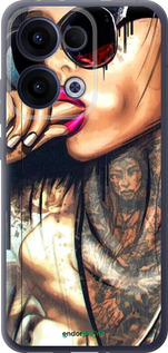 Силиконовый чехол Девушка в тату для Oppo Reno13 5G - 4001u-3944 изображение 