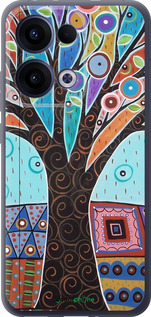 Силиконовый чехол Арт-дерево для Oppo Reno13 5G - 4008u-3944 изображение 