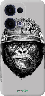 Силиконовый чехол military monkey для Oppo Reno13 5G - 4177u-3944 изображение 