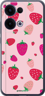 Силиконовый чехол Клубнички для Oppo Reno13 5G - 4332u-3944 изображение 