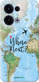 Силиконовый чехол Путешествие для Oppo Reno13 5G - 4503u-3944 изображение 