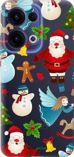 Силиконовый чехол Новогодний 1 для Oppo Reno13 5G - 4614u-3944 изображение 
