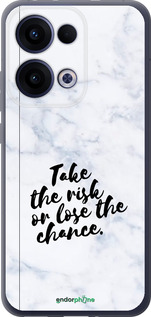 Силиконовый чехол Рискнуть или потерять шанс для Oppo Reno13 5G - 4866u-3944 изображение 