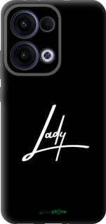 Силиконовый чехол Lady 2 для Oppo Reno13 5G - 4867u-3944 изображение 