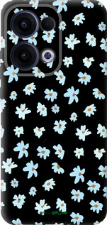 Силиконовый чехол Цветочный для Oppo Reno13 5G - 4900u-3944 изображение 