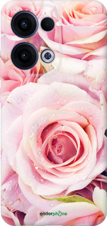 Силиконовый чехол Розы для Oppo Reno13 5G - 525u-3944 изображение 