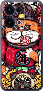 Силиконовый чехол № 5341 для Oppo Reno13 5G - 5341u-3944 изображение 