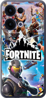 Силиконовый чехол № 5371 для Oppo Reno13 5G - 5371u-3944 изображение 