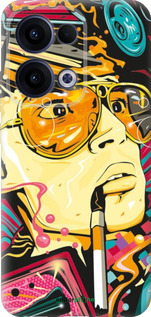 Силиконовый чехол № 5383 для Oppo Reno13 5G - 5383u-3944 изображение 